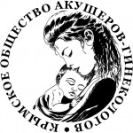 Логотип Крымкого общества акушеров-гинекологов